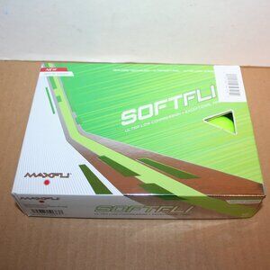 (12) Maxfli 2021 Softfli Matte Green Golf Balls NIB